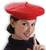 French Beret Hat Artist Fancy Dress Halloween Adult Costume Accessory 2 COLORS