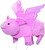 Flying Pig Hat Pink Animal Funny Fancy Dress Halloween Adult Costume Accessory