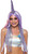 Mystical Shimmer Unicorn Headband w/Tube Ribbon Mane Halloween Costume Accessory