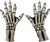 Skeleton Latex Hands Large Fancy Dress Up Halloween Adult Costume Accessory