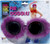 Fur Goggles Club Rave Neon 80's Fancy Dress Halloween Costume Accessory 4 COLORS