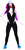 Spider Gwen Stacy Woman Marvel Superhero Fancy Dress Halloween Adult Costume