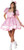Unicorn Dreams Party Dress Pink Hello Kitty Fancy Dress Halloween Adult Costume