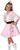 50's Girl Sock Hop Poodle Skirt Retro Cute Fancy Dress Halloween Child Costume