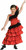 Spanish Princess Mexican Salsa Dancer Fancy Dress Up Halloween Child Costume