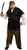 Buccaneer Caribbean Pirate Captain Fancy Dress Halloween Plus Size Adult Costume