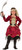 Girl Pirateer Caribbean Pirate Wench Fancy Dress Up Halloween Child Costume