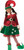 Elf Girl Santa's Helper Christmas Holiday Fancy Dress Up Halloween Child Costume