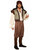 Woodland Fortune Teller Man Mystic Gypsy Fancy Dress Halloween Adult Costume