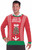 Kiss Me Under Mistletoe Sweater Christmas Funny Ugly Fancy Dress Adult Costume