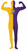 LSU Tigers SEC NCAA Sports Fan Game Day Fancy Dress Halloween Adult Costume