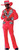 Red Hot Playa Zebra Mac Daddy Pimp Ho Fancy Dress Up Halloween Adult Costume