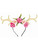 Antlers w/Flowers Mythical Animal Fancy Dress Halloween Adult Costume Accessory