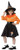 Rockin' Witch Orange Black Cute Wicked Fancy Dress Up Halloween Child Costume