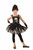 Skull Ballerina Skeleton Bones Girl Fancy Dress Up Halloween Child Costume