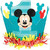 Mickey Mouse Fun To Be One Disney 1st Birthday Party Favor Glitter Paper Crown
