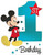 Mickey Mouse Fun To Be One Disney Kids 1st Birthday Party Novelty Invitations