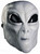 Grey Alien Mask Outer Space Scary Fancy Dress Halloween Adult Costume Accessory