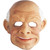 Gramps Latex Mask Old Man Fancy Dress Up Halloween Adult Costume Accessory
