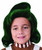 Oompa Loompa Wig Willy Wonka Chocolate Factory Halloween Child Costume Accessory