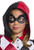 Harley Quinn Mask DC Superhero Girls Fancy Dress Halloween Costume Accessory