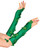 Poison Ivy Gloves Batman Villain Fancy Dress Halloween Adult Costume Accessory