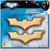 Batman Gold Batarangs Dark Knight Toy Weapon Halloween Child Costume Accessory