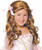 Gracious Princess Wig Renaissance Maiden Halloween Costume Accessory 3 COLORS