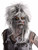 Wild Zombie Wig 80's Rock Star Fancy Dress Up Halloween Adult Costume Accessory