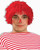 Rag Doll Boy Wig Raggedy Andy Red Fancy Dress Halloween Adult Costume Accessory