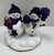 Kansas State Wildcats NCAA College Sports Mini Henry & Alice Snowman Figurine