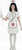 Lil' Nurse Girl Doctor Career White Red Fancy Dress Up Halloween Child Costume