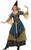 Wizardess Wizard Sorceress Gypsy Witch Fancy Dress Up Halloween Adult Costume