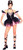 Dark Ballerina Ballet Dancer Gothic Fancy Dress Up Halloween Teen Adult Costume