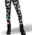 Punk Leggings Dark Side Black 80's Fancy Dress Halloween Child Costume Accessory