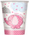 Pink Umbrellaphants Girl Elephant Cute Baby Shower Party 9 oz. Paper Cups