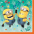 Despicable Me Minions Cartoon Movie Kids Birthday Party Paper Luncheon Napkins