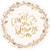 Always Be Thankful Classic Thanksgiving Holiday Party 18 ct. 7" Dessert Plates