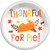 Happy Turkey Day Thanksgiving Holiday Party Bulk 6.75" Paper Dessert Plates