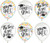 Follow Your Dreams School Graduation Party Decoration Confetti Latex Balloons