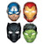 Avengers Powers Unite Marvel Superhero Kids Birthday Party Favor Paper Masks