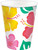 Summer Hibiscus Flower Tropical Beach Luau Theme Party 9 oz. Paper Cups