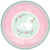 Sweet Swan Animal Bird Pink Cute Baby Shower Party 10.5" Paper Banquet Plates