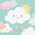 Sunshine Baby Shower Cloud Cute Baby Shower Party Paper Luncheon Napkins