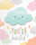 Sunshine Baby Shower Cloud Cute Baby Shower Party Invitations w/Envelopes
