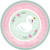 Sweet Swan Animal Bird Pink Cute Baby Shower Party 7" Paper Dessert Plates