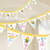 What Will Little Honey Bee Animal Baby Shower Party Decoration Pennant Banner