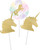 Unicorn Sparkle Fantasy Animal Kids Birthday Party Decoration Centerpiece Sticks