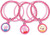 Peppa Pig Confetti Nick Jr Cartoon Show Kids Birthday Party Favor Bracelet Kits