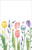 Tulip Garden Floral Flower Tea Spring Theme Party Decoration Plastic Tablecover